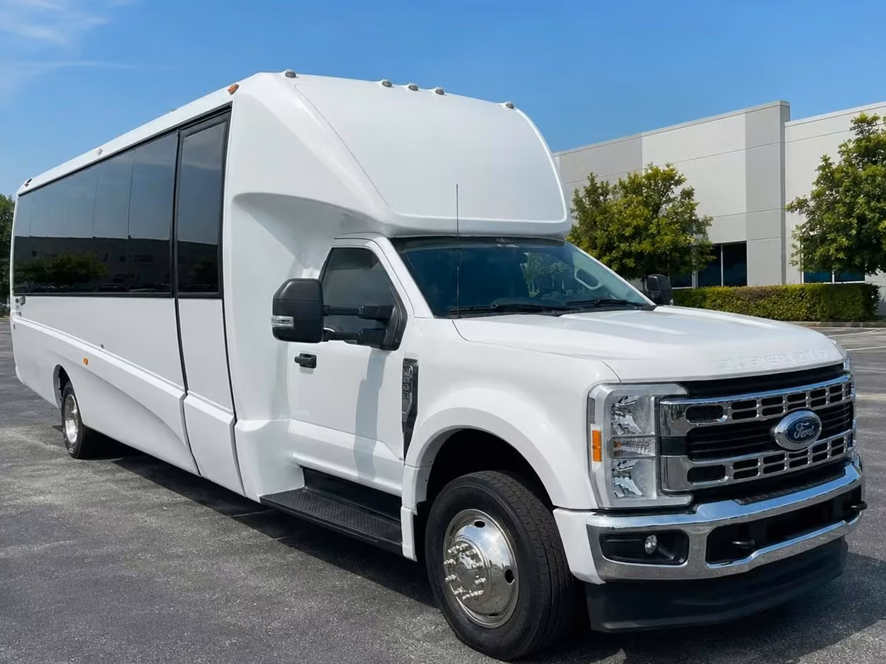 lathrop 25 passenger minibus rental