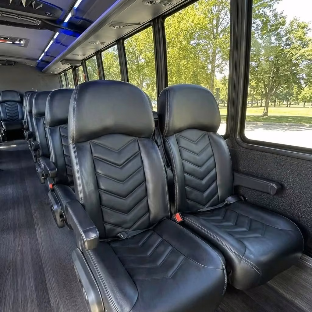 lathrop 28 passenger minibus seating