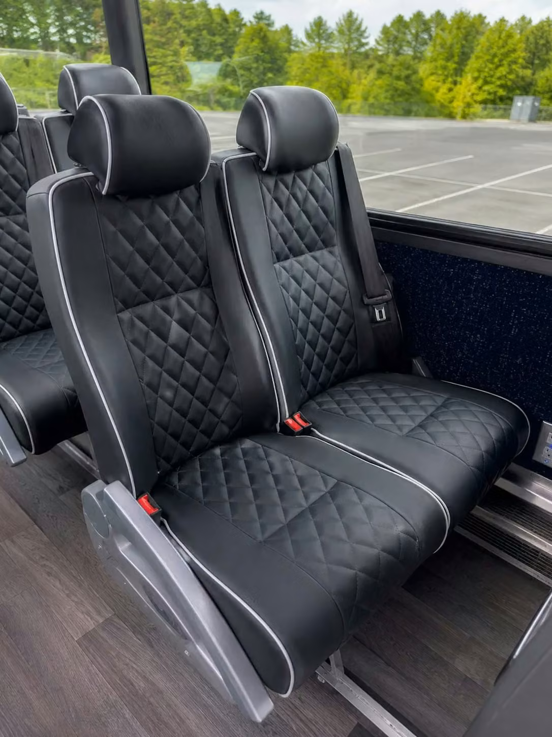 lathrop charter bus reclining seats