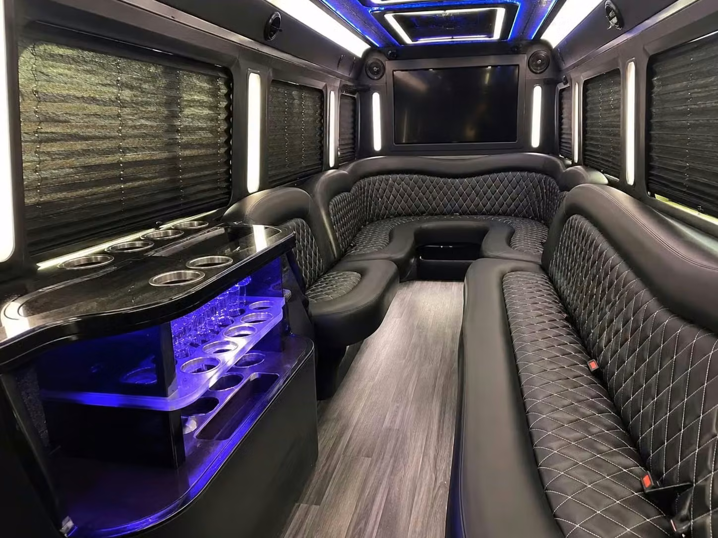 lathrop party bus bar area