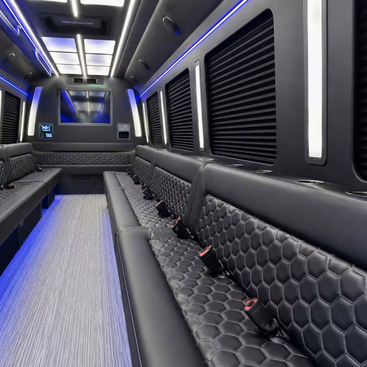 lathrop party bus party lighting