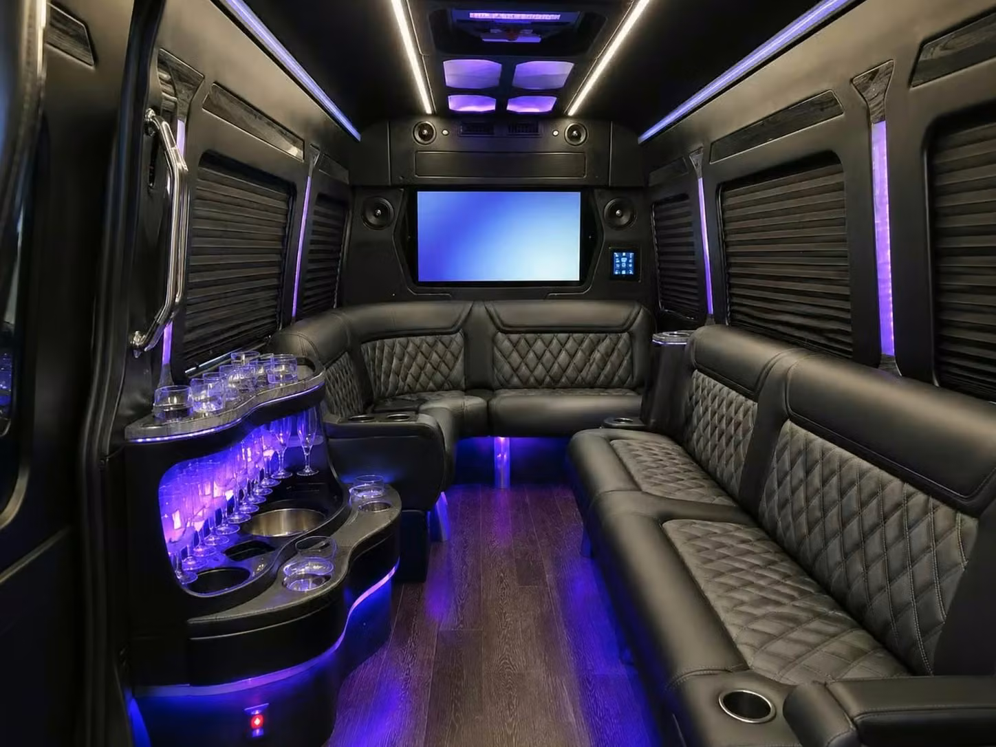 lathrop party bus smart tvs