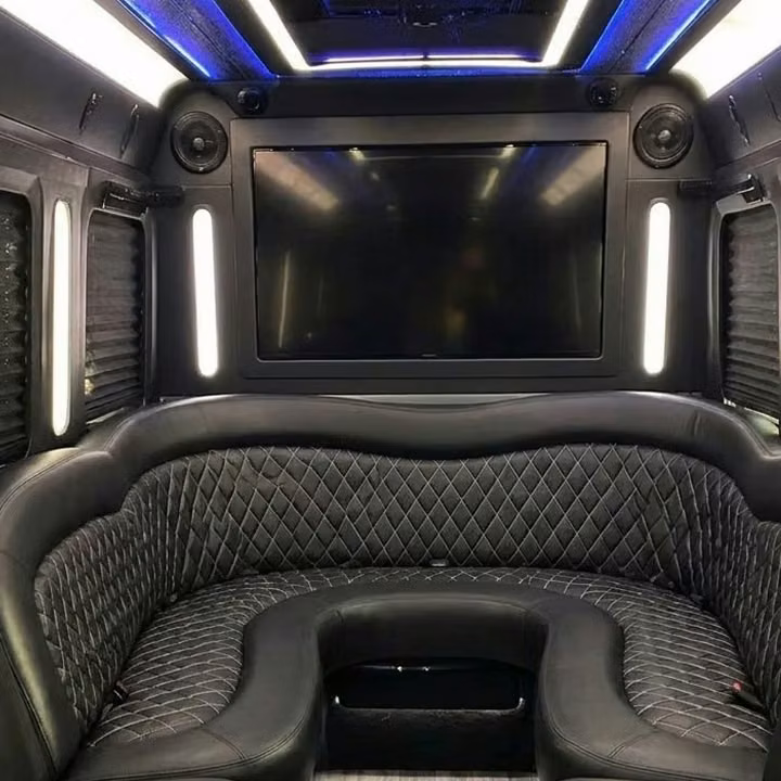lathrop party bus sound system