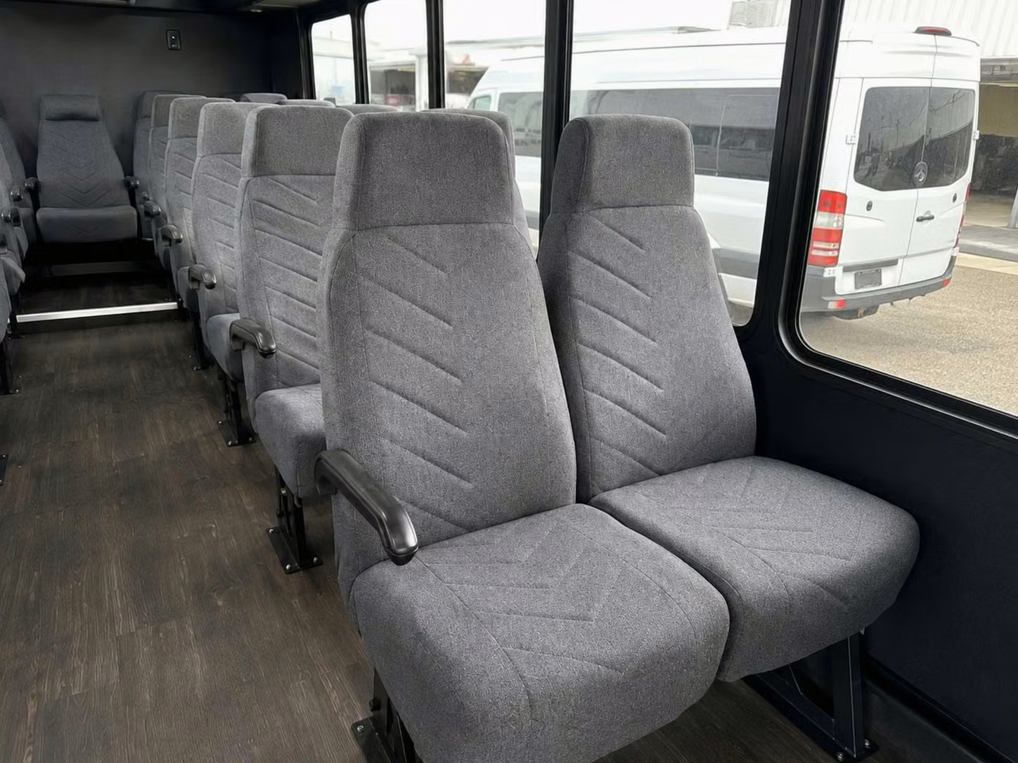 18 passenger minibus inside